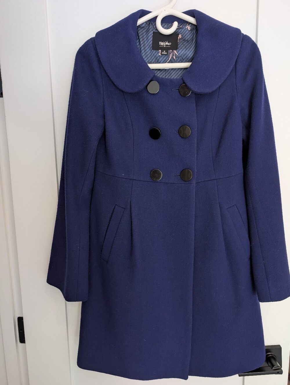 Blue Coat, Peacoat, Jacket by Mossimo Target SMALL